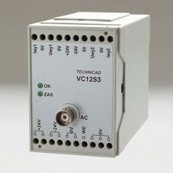 Wzmacniacz Pomiarowy Drgań Bezwzględnych VC12S3